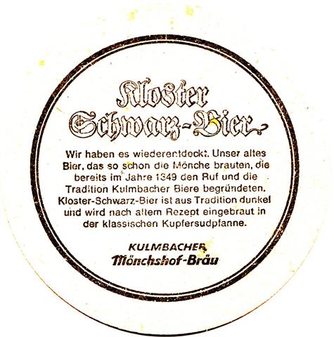 kulmbach ku-by mnchshof eine 9b (rund215-kloster schwarz)
